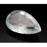 A 6.86ct Aquamarine Gemstone. ITLGR Certified.