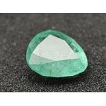 A 2.38ct Afghanistan Panjshir Mines Rare Emerald Gemstone. Comes with a GFCO Swiss Certificate.