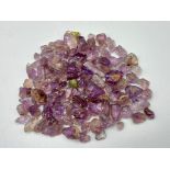 A lot of 326.05cts of rough Ametrine.