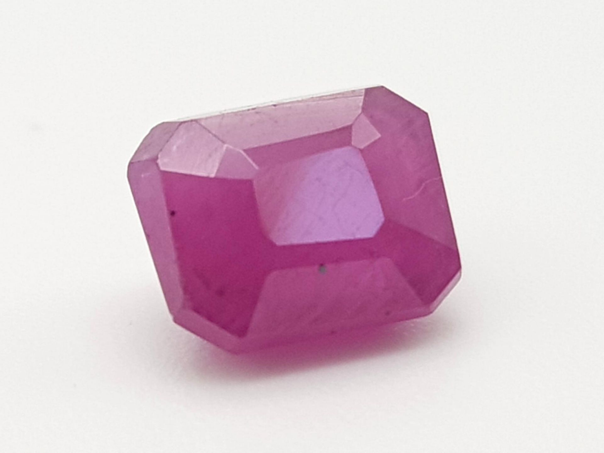 Burma Myanmar Untreated Ruby of 1.87ct with WGI London, UK Origin Certification