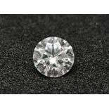 GIA CERTIFIED ROUND BRILIANT CUT DIAMOND. 0.70CT D FLAWLESS GIA CERT INCLUDED 2106881353
