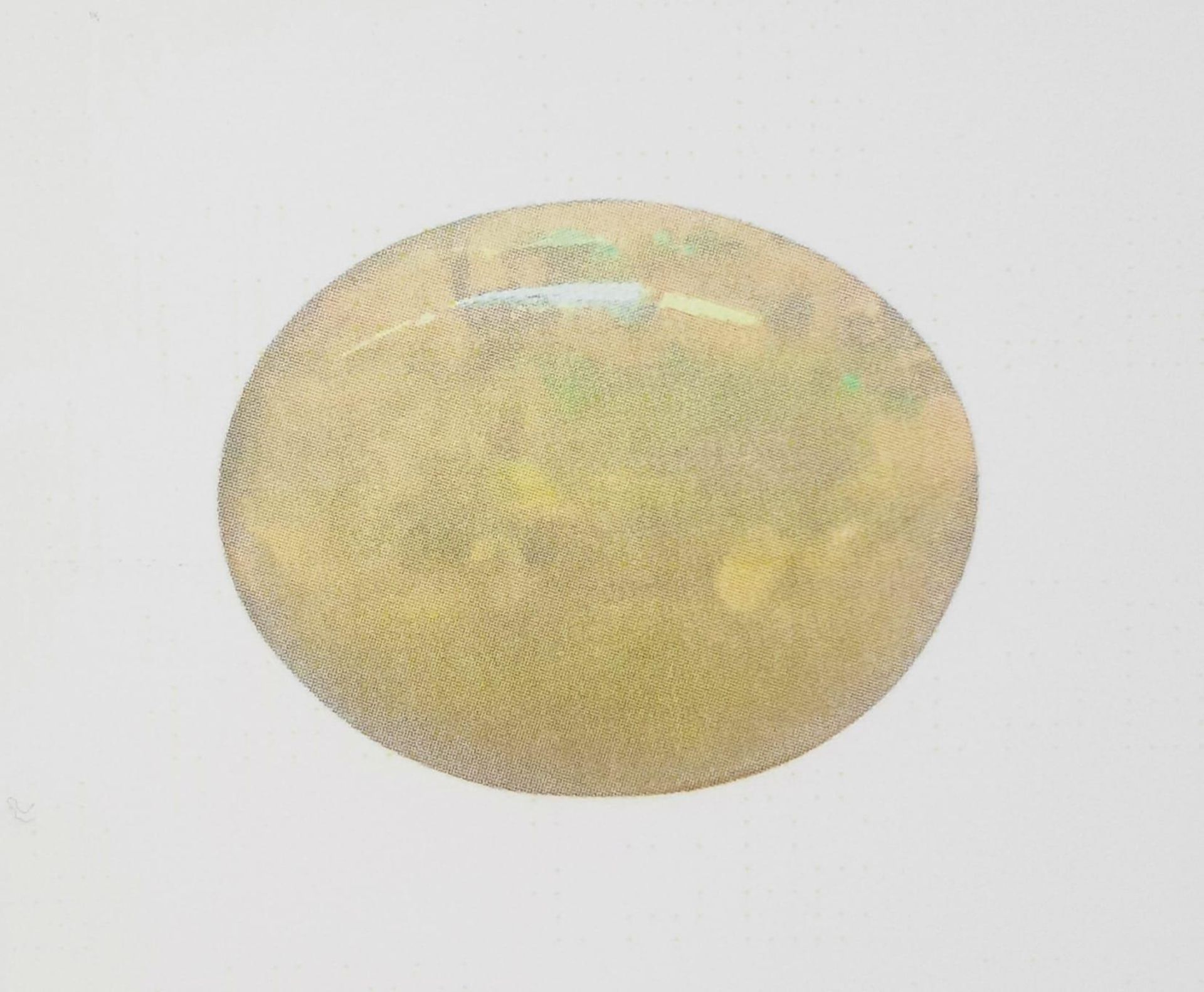 8.03ct Ethiopian Opal Gemstone Sealed with AIG Milan Italian Certification