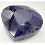 A 518.25ct Natural, Pear Shaped, Earth Mined, Blue Sapphire Gemstone. Comes with GLI Certificate