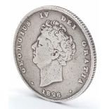 An 1816 George III British Silver Sixpence Coin. A decent grade but please see photos.