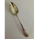 Antique GEORGE III SILVER TABLESPOON, ‘ Old England’ shape with clear hallmark for Stephen Adams,