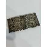 Antique SILVER NURSES BELT BUCKLE Having clear Hallmark to both pieces for Nathan and Hayes,