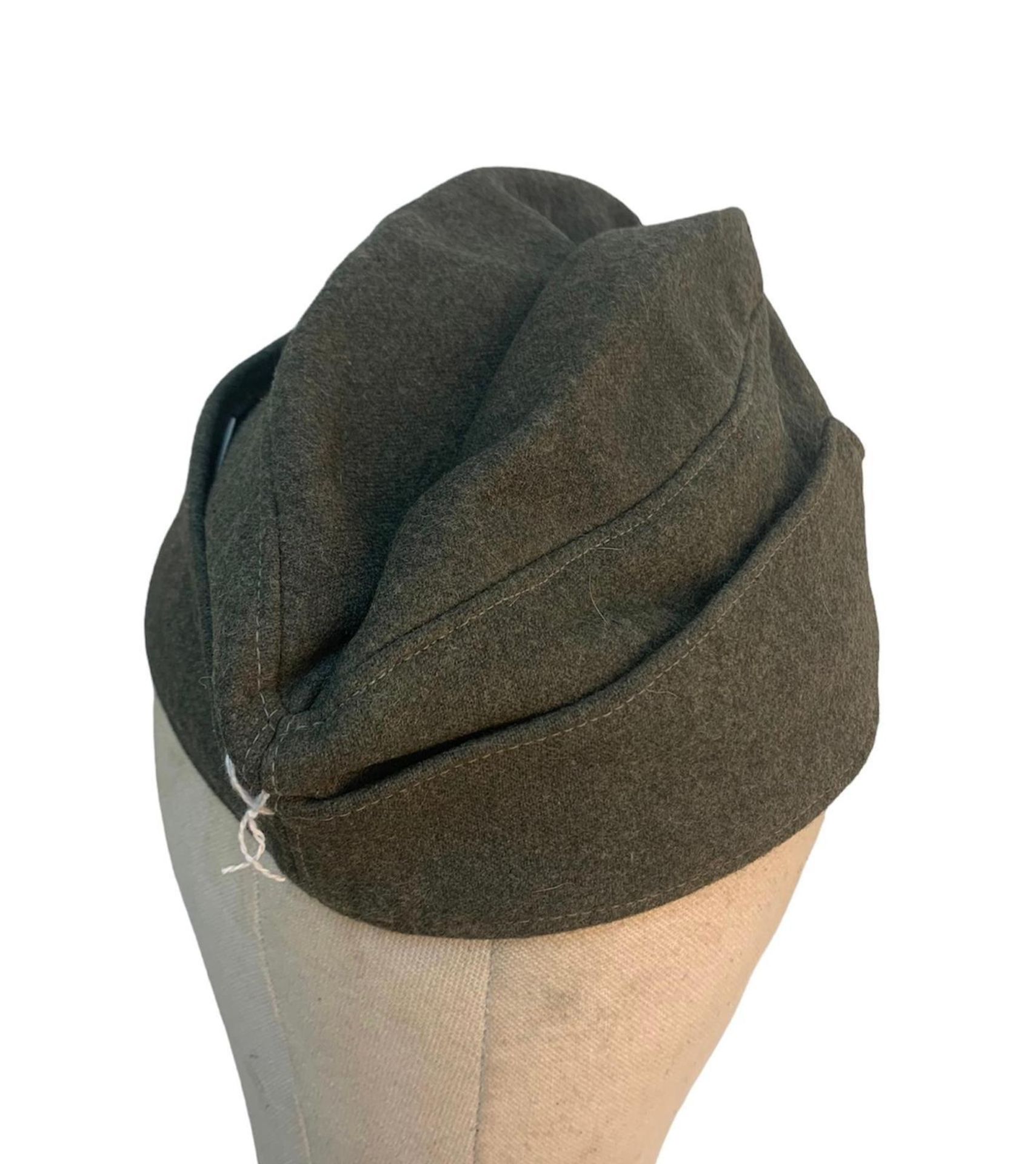 3rd Reich M34 Army Overseas Cap. Made by Schubt, Berlin. Super condition for its age. - Image 6 of 11