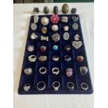 Fabulous selection of DRESS RINGS rings to include many jewelled statement pieces.