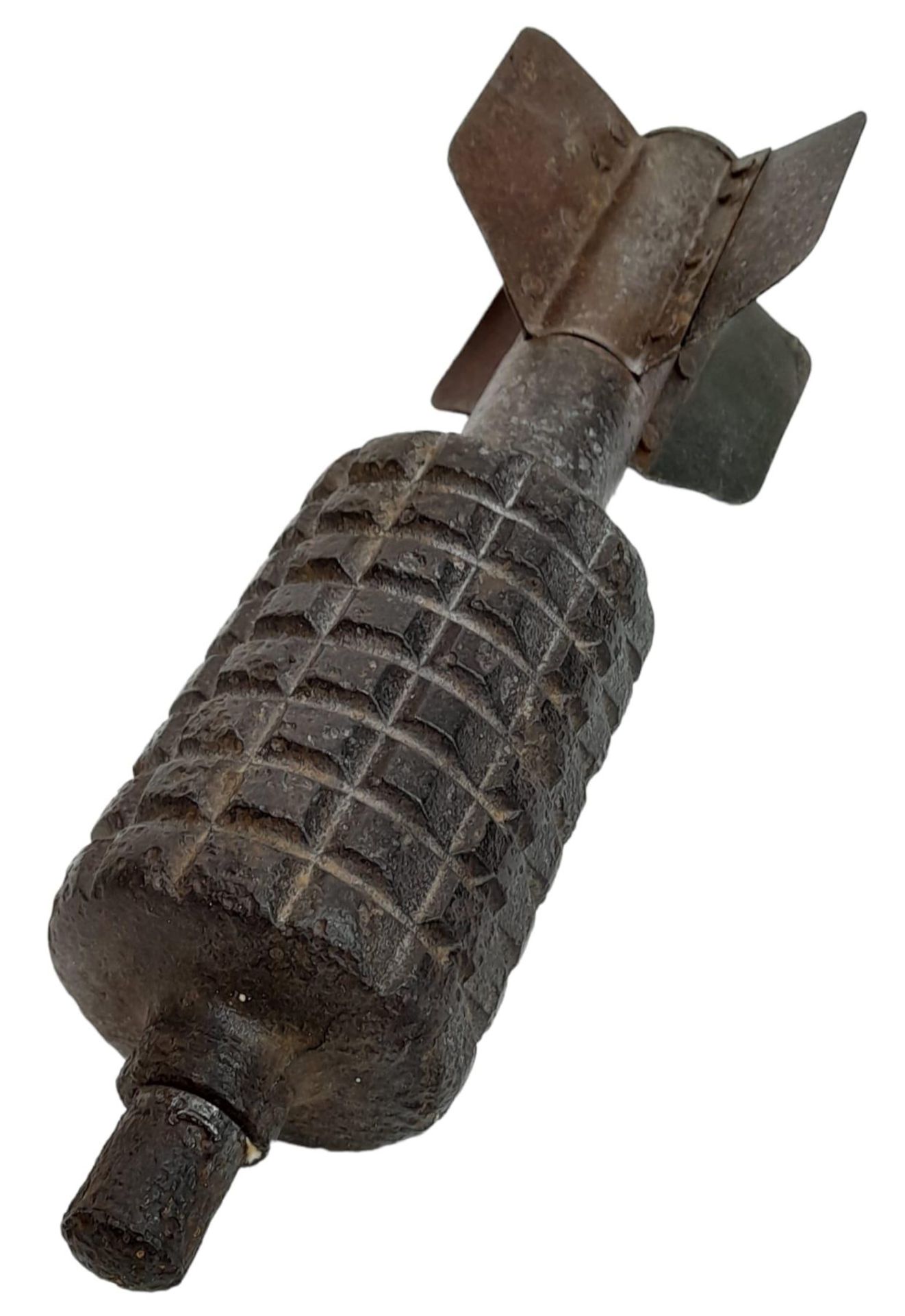 INERT WW1 German Granatenwerfer Spigot Mortar. Nick named the “Priest Mortar” as it was fired from - Bild 3 aus 5
