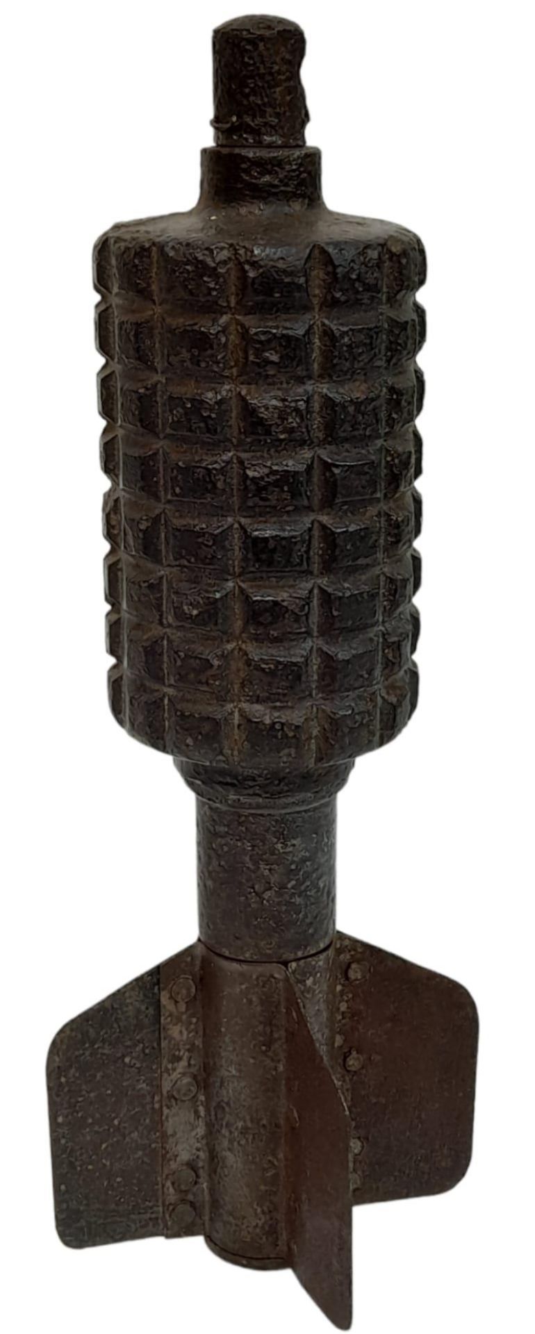 INERT WW1 German Granatenwerfer Spigot Mortar. Nick named the “Priest Mortar” as it was fired from - Bild 5 aus 5