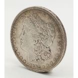 A Very Fine Condition (Sheldon Scale) 1892 Morgan Silver Dollar (New Orleans Mint). 26.67g.