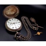 An Antique John Forrest of London Full Hunter Fusee Sterling Silver Pocket watch - The famous