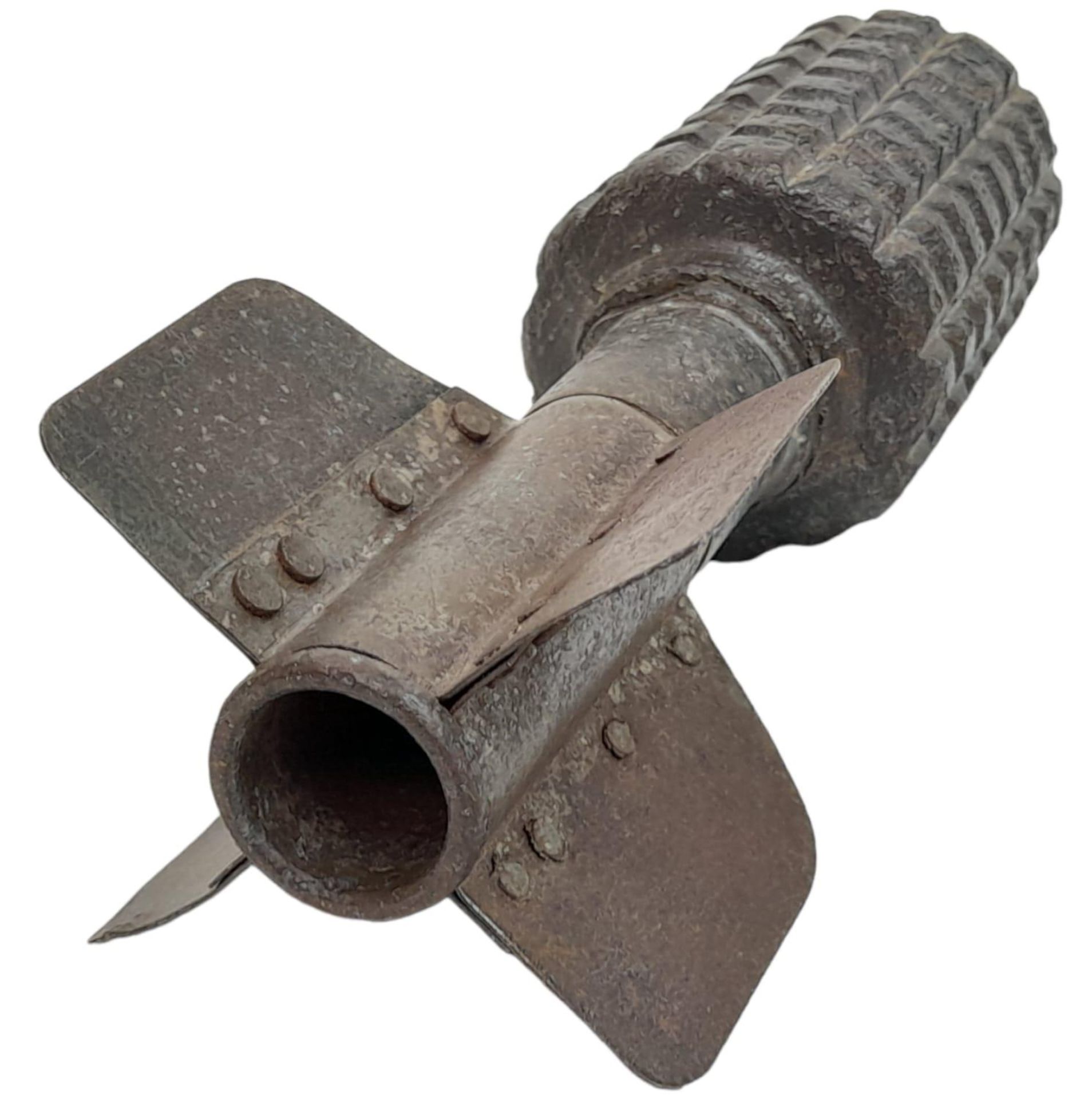 INERT WW1 German Granatenwerfer Spigot Mortar. Nick named the “Priest Mortar” as it was fired from - Bild 2 aus 5