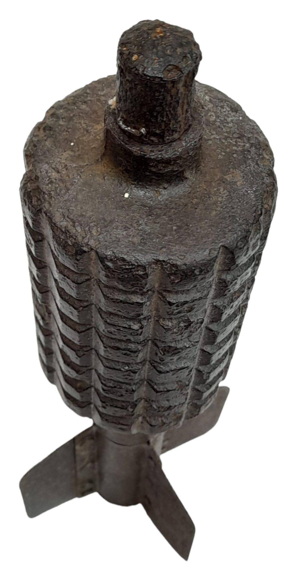 INERT WW1 German Granatenwerfer Spigot Mortar. Nick named the “Priest Mortar” as it was fired from - Bild 4 aus 5