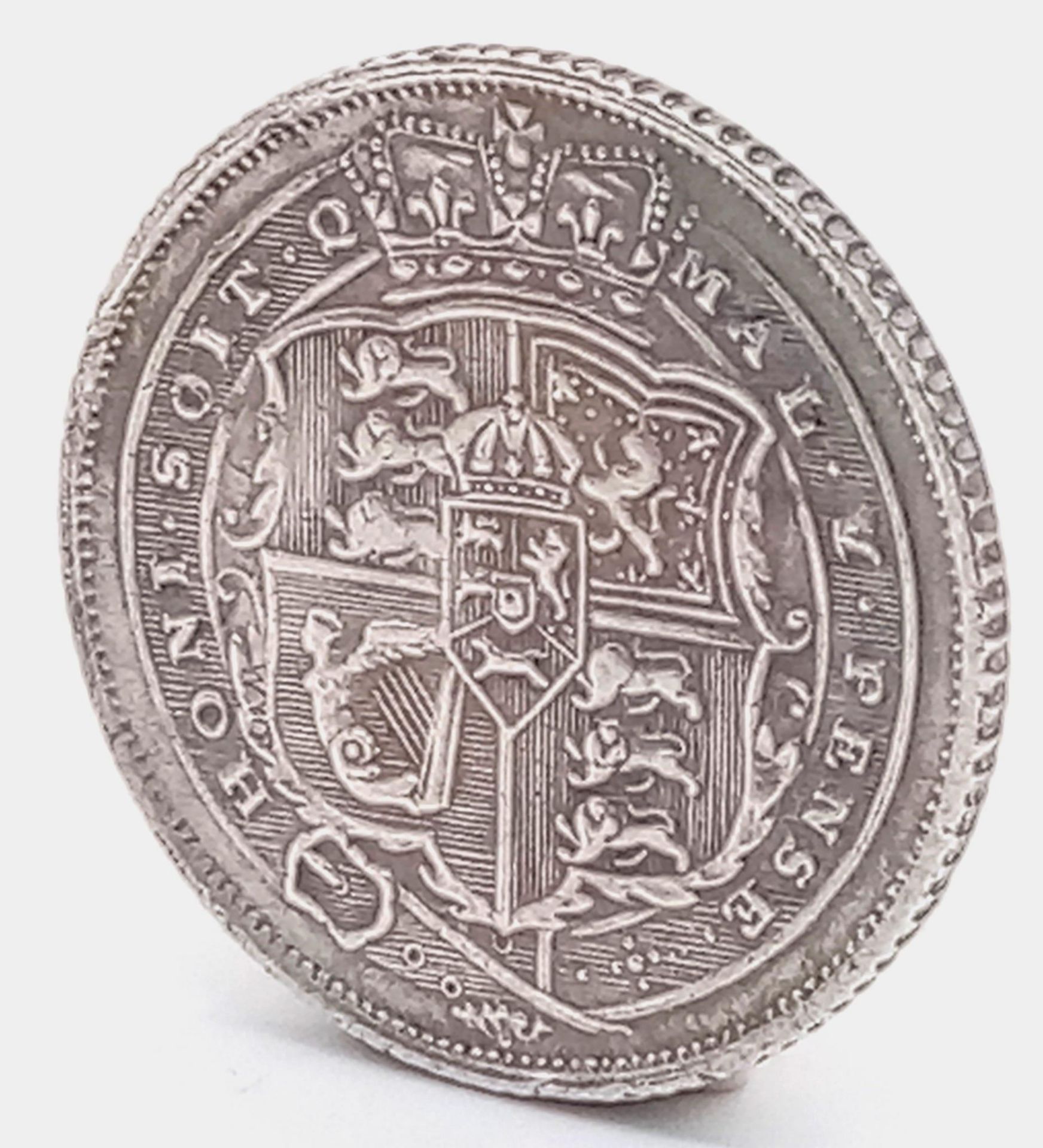 An 1816 George III British Silver Sixpence Coin. A decent grade but please see photos. - Image 6 of 10