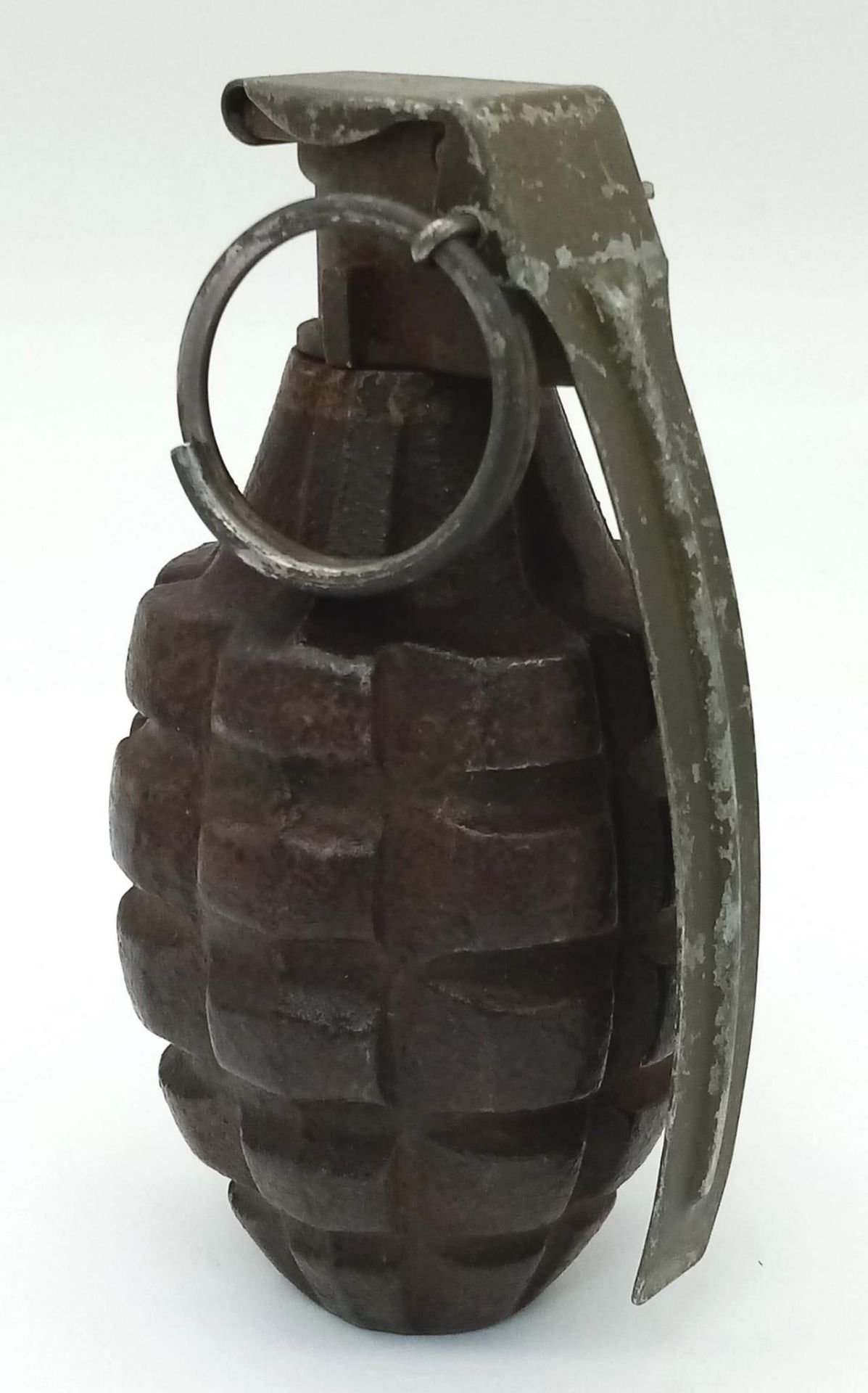 INERT WW2 US Mk II “Pineapple” Grenade. Super example of this WW2 Iconic hand grenade. 100% original