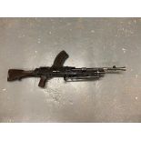 A Deactivated Enfield Bren MK III (1954) Light Machine Gun. Introduced in 1944, this was the