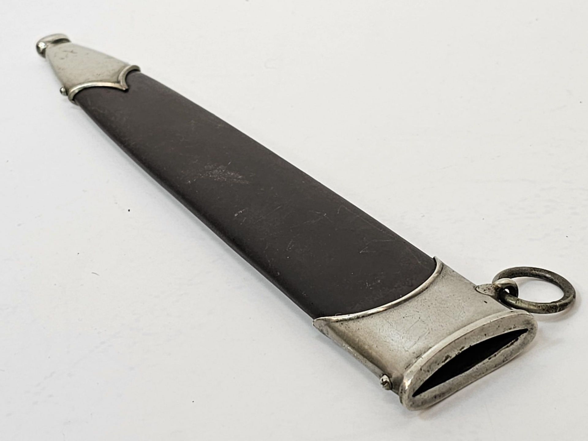 3rd Reich SA Dagger. Nice early 1933 example made by Anton Wingen Jr Solingen. Gau Marked “NO” for - Bild 9 aus 9