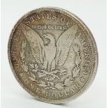 A Fine Condition (Sheldon Scale) 1891 Morgan Silver Dollar-New Orleans Mint. Very Nice Natural