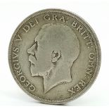 A 1920 Georgivs Half Crown. Please see photos for condition.