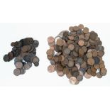 Two Parcels of Antique & Vintage Copper UK Coins Comprising: 1902 to 1922 (86 Coins), and Vintage