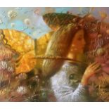 Abstract oil painting Butterfly Anatoly Borisovich Tarabanov. "№Tar 21 This eye-catching oil