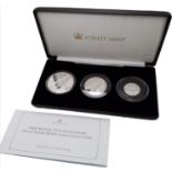 Limited Edition (1 of 499) 2018 75th Anniversary Dam Busters Sterling Silver 3 Coin Boxed Set