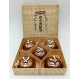WW2 Japanese Infantry Officers “Helmet” Teacup Set in Original Box. It was common practice for a