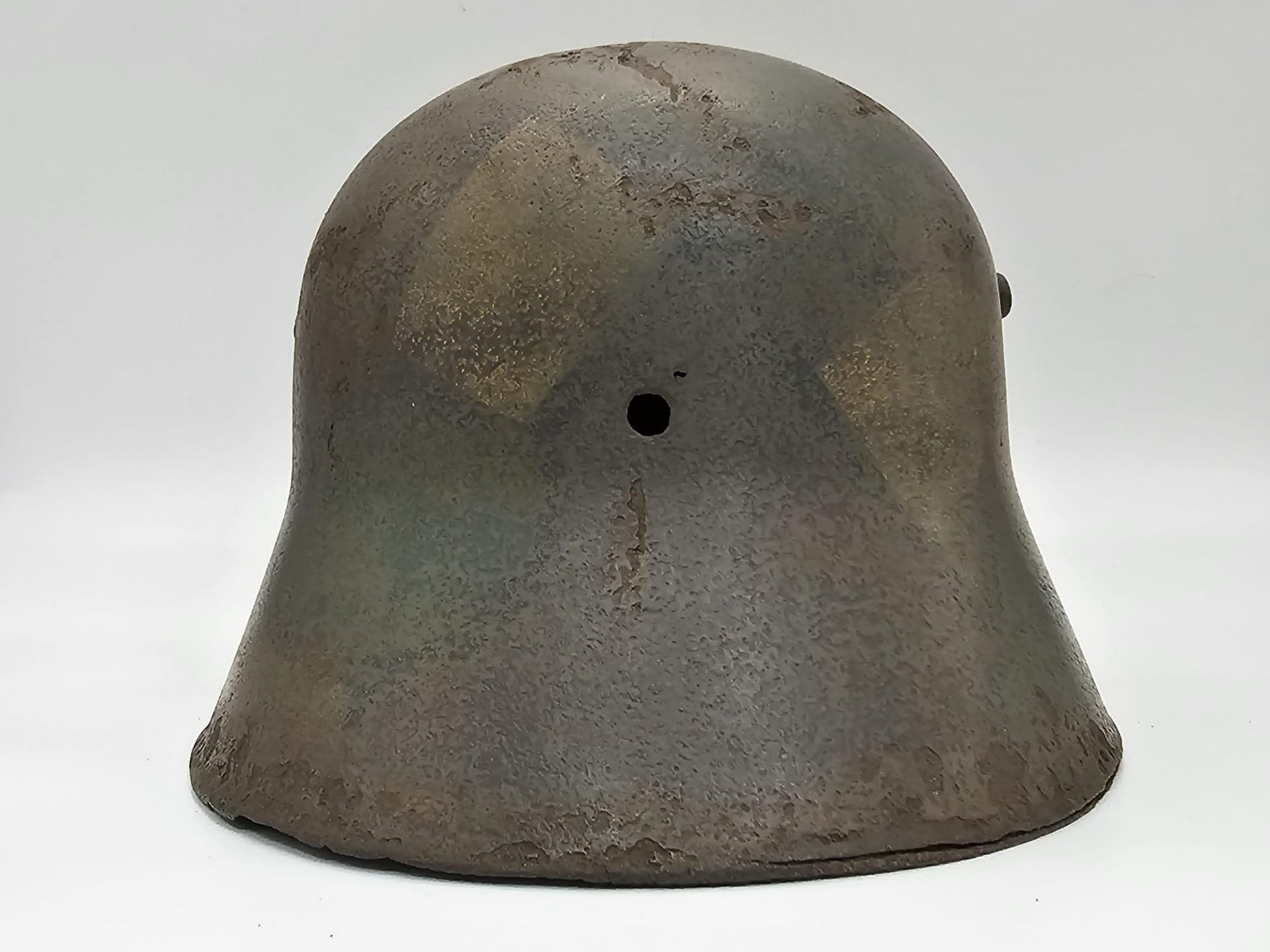 WW1 Imperial German Camouflage 1916 Model Stahlhelm Helmet. No Liner. - Bild 5 aus 7