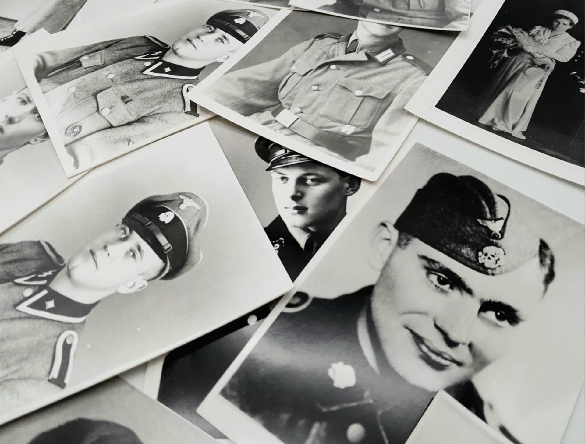 18 x Photographs of Waffen SS Photographs. - Bild 2 aus 4