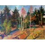 Oil painting Forest landscape Peter Tovpev. "№AAA2471 *** ABOUT THIS PAINTING *** * TITLE: ""