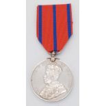 A King George V Police Coronation Medal 1911, with St Andrew’s Ambulance Corps reverse, named to: