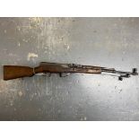 A Deactivated Chinese SKS - Self Loading Rifle. These 7.62 mm calibre rifles were originally made in