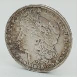A Very Fine Condition (Sheldon Scale) 1888 Morgan Silver Dollar-New Orleans Mint. 26.77 Grams.