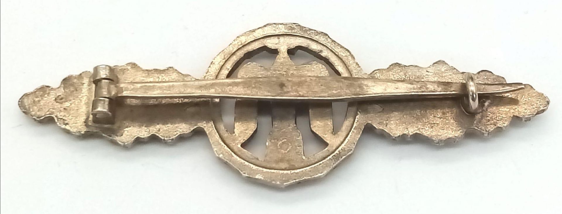 3 rd Reich Luftwaffe Front Flying Clasp. No – maker. - Image 2 of 2