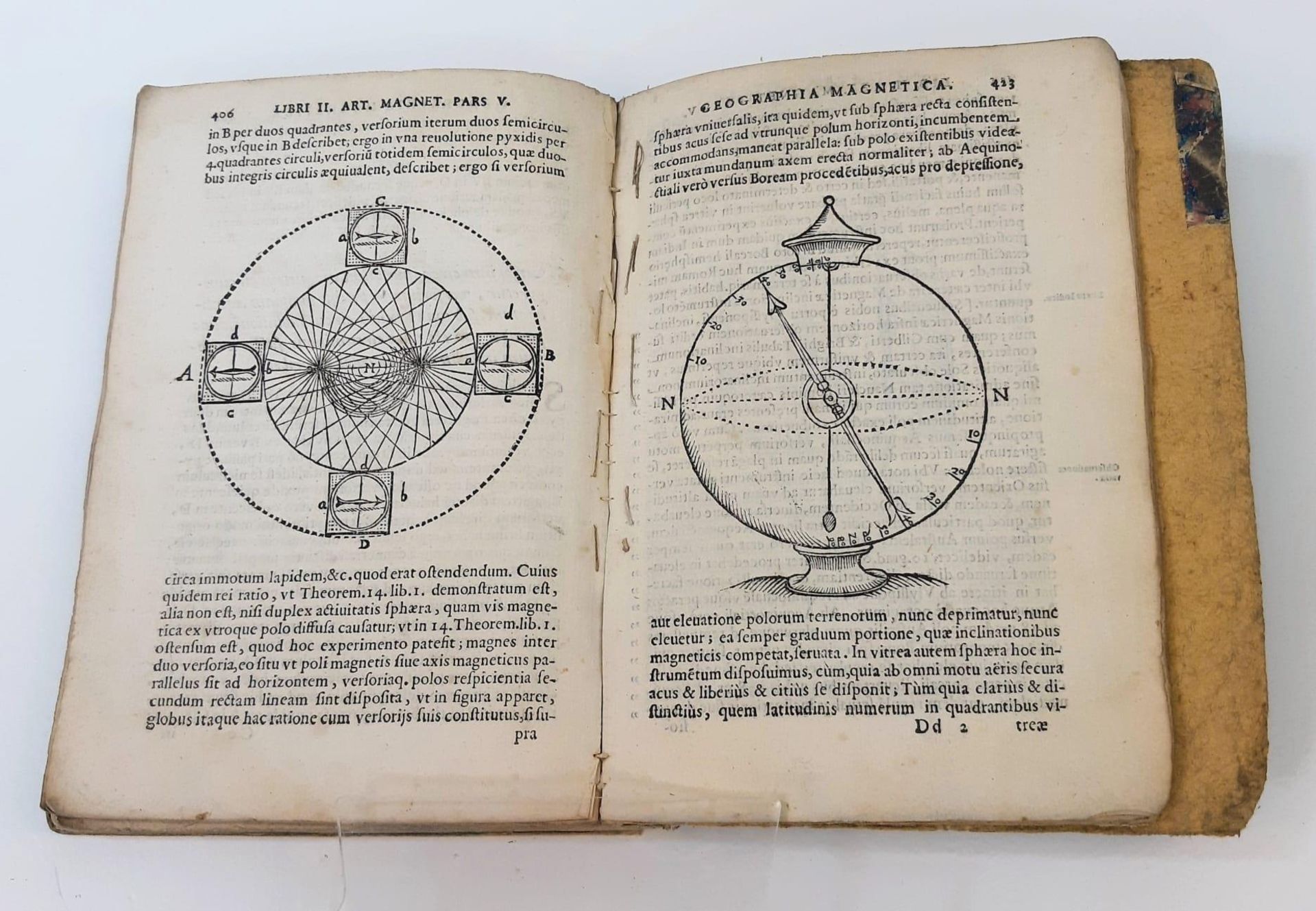 17th century Science book. 1641 Athenasius Kircher "Magnes.sive de Arte Magnetica, 1st edition, 36 - Image 3 of 4
