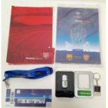 A Rare Full Official Media Package of Arsenal v Barcelona, 2006 Champions League final, Paris -