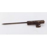 WW2 Italian Fasces Axe & Rods Fascist Stick Pin.
