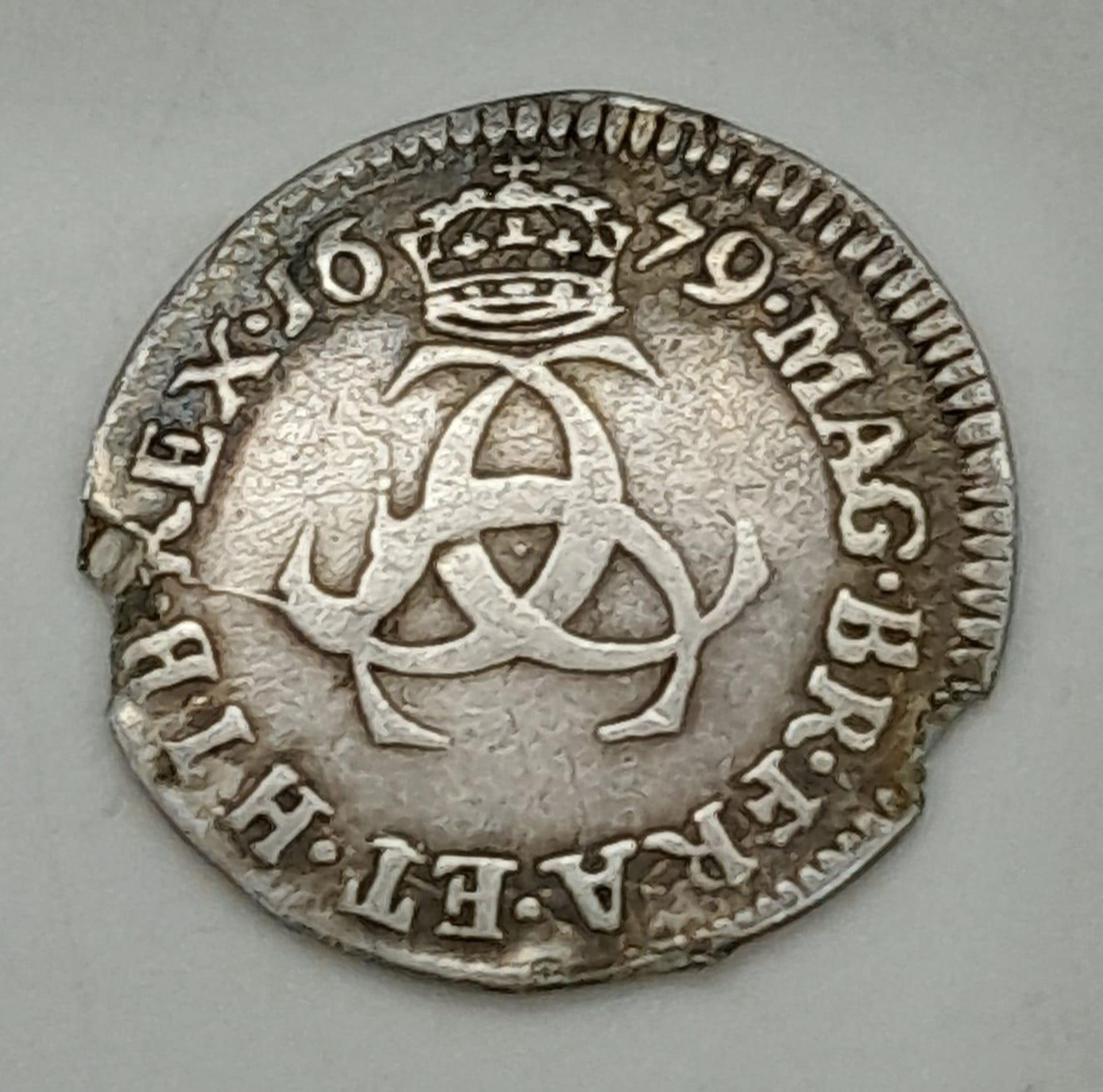 A Charles II 1679 Silver Threepence Coin. Please see photos for conditions