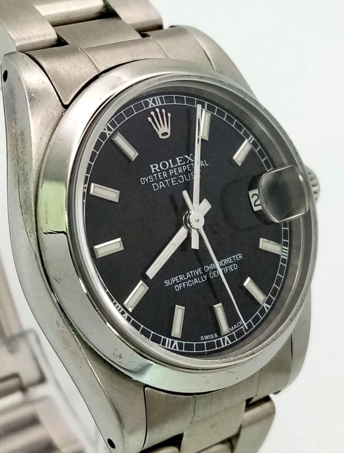 A Rolex Oyster Perpetual Datejust Automatic Ladies Watch. Stainless steel bracelet and case - - Image 5 of 31