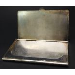A Vintage Tiffany and Co Silver Plate Business Card Case, Comes with original Tiffany packaging. 9cm