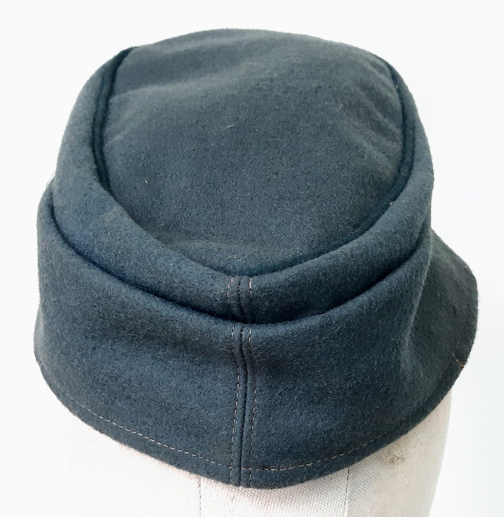 WW2 German Field Police M43 Cap. - Image 4 of 9