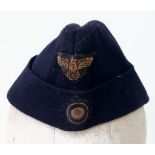 WW2 German Kriegsmarine Officers Side Cap.