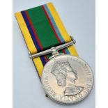 Cadet Forces Medal EIIR, named to: C B Stock. Mounted court style for wear. Extremely Fine (EF).