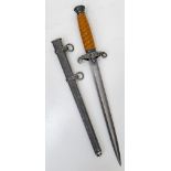 3 rd Reich Heer (Army) Officers Dagger. Maker Holler, Solingen.