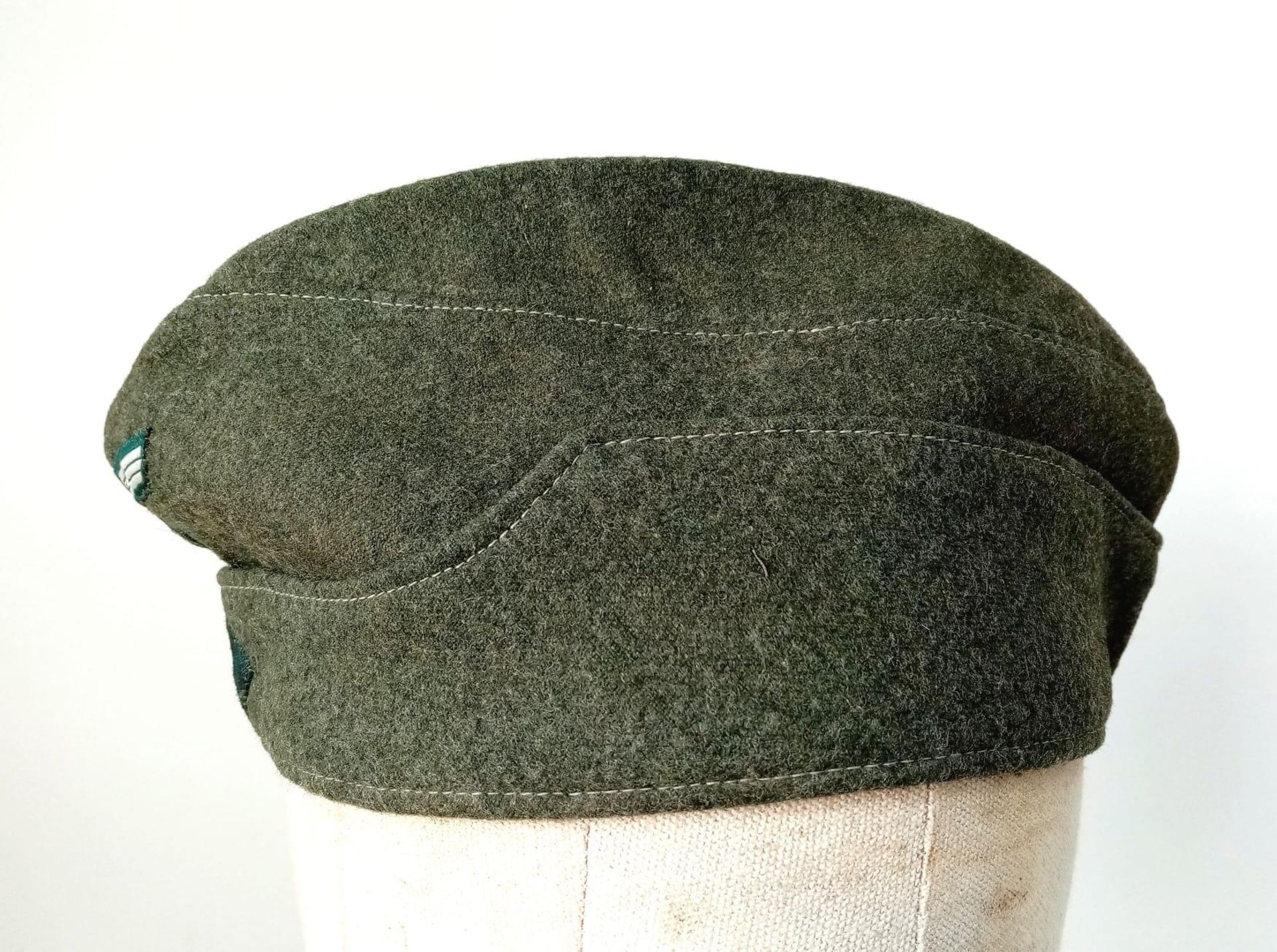 WW2 German Heer (Army) M34 Overseas Side Cap. Good condition for its age. - Image 3 of 11