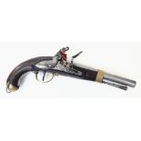 French Napoleonic 1 st Empire 1796 Pattern Naval Flint Lock Pistol. Nice lock action. Lots of