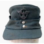 WW2 German Field Police M43 Cap.