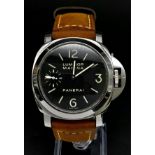 A Panerai Luminor Marina Automatic Gents Watch. Comes with a choice of three straps. Stainless steel