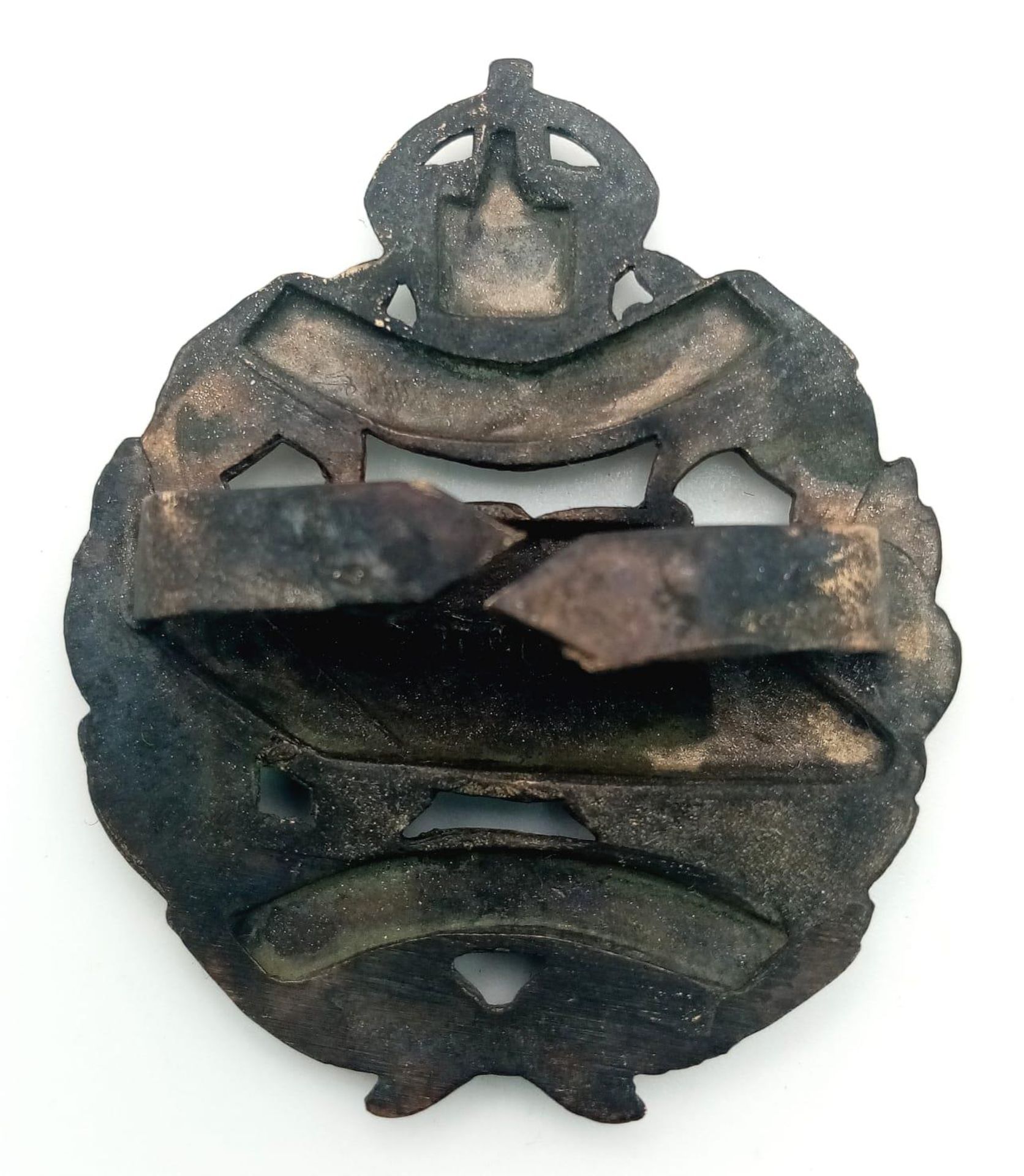 WW1 British Officers Tank Corps Cap Badge. - Image 3 of 5